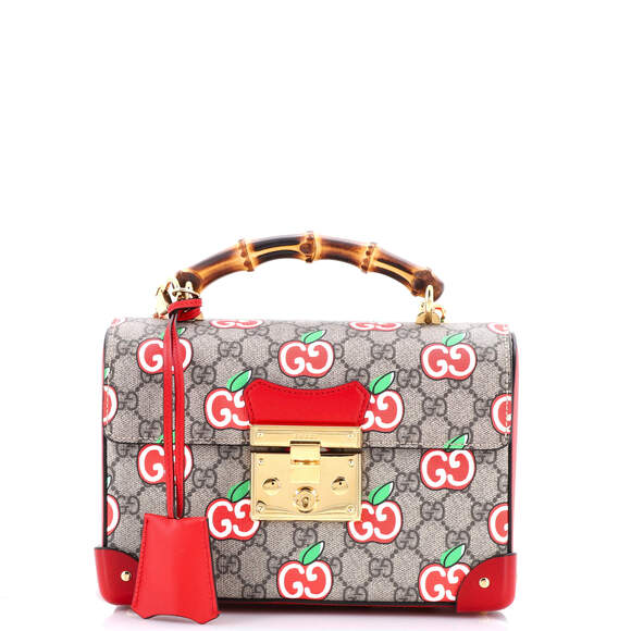 Gucci Padlock Bamboo Shoulder Bag #184844G13B - Picture 1 of 8